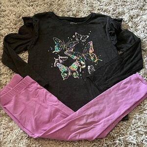 Jumping Beans Butterfly Outfit, Size 6